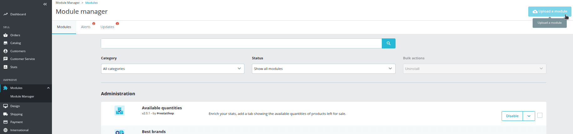 Add module