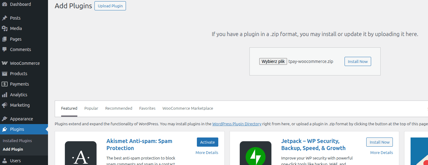 Add Plugin
